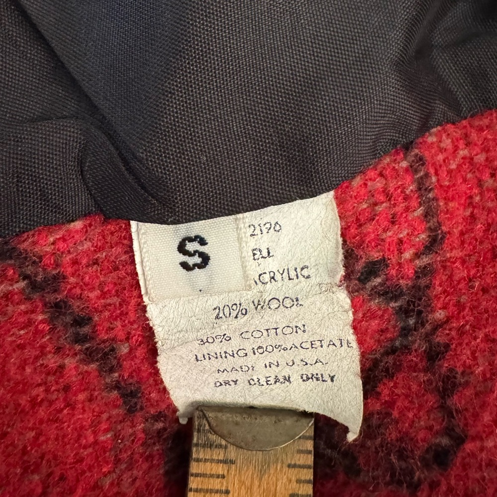 VTG 90s Bebe Furrina Wool Blend Jacket - Picture 9 of 11